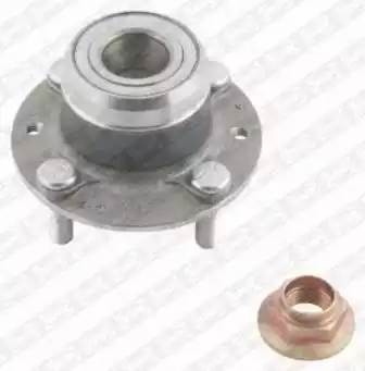 Комплект подшипника ступицы колеса R189.02 NTN SNR