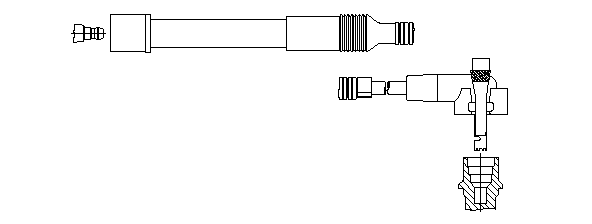 Провод зажигания 817E70 BREMI