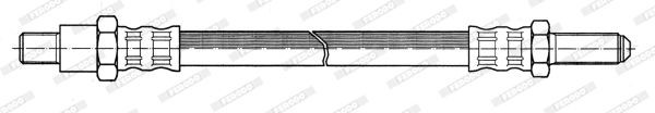 Тормозной шланг FHY2445 FERODO