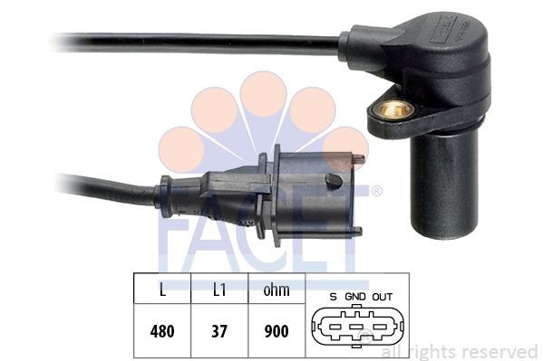 Элемент катушки зажигания 9.8016 FACET