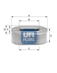 Воздушный фильтр 27.300.00 UFI