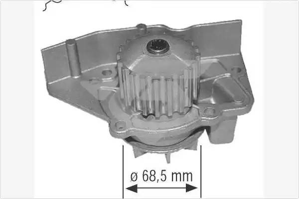 Водяной насос WP0012V HUTCHINSON