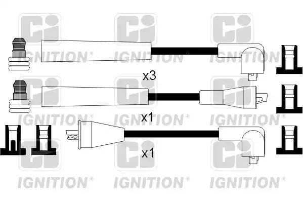 Ккомплект проводов зажигания XC1094 QUINTON HAZELL