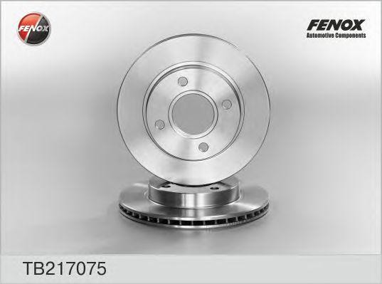 Диск тормозной TB217075 FENOX