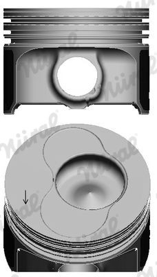 Поршень 87-139500-40 NURAL