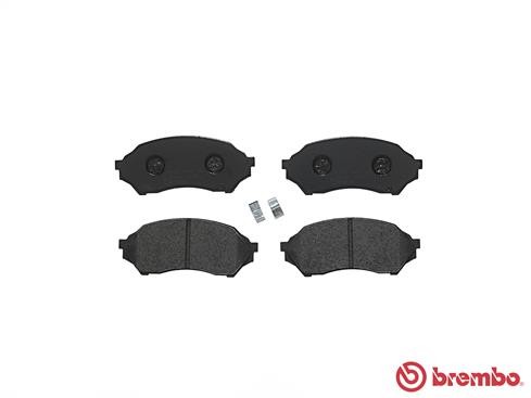 Комплект тормозных колодок, диско P49027 BREMBO
