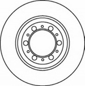 Тормозной диск 562063B BENDIX JURID