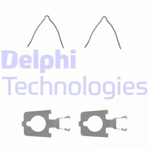 Комплектующие, колодки дискового тормоза LX0158 DELPHI