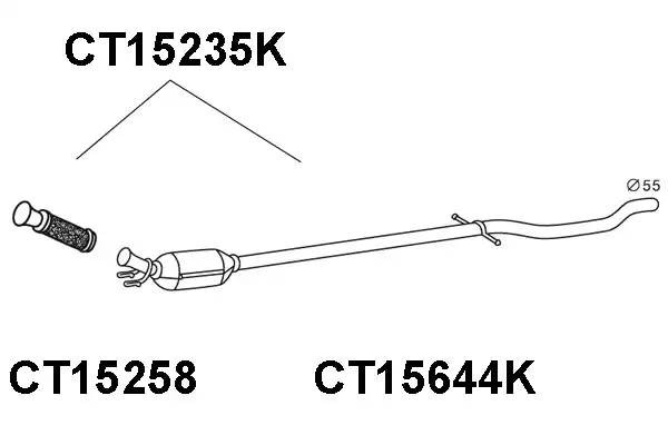 Катализатор CT15235K VENEPORTE