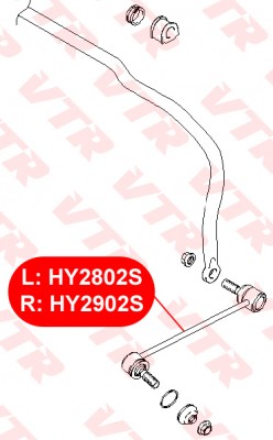 Стойка стабилизатора HY2902S VTR