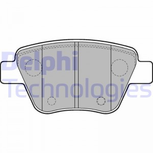 Колодки тормозные дисковые LP2178 DELPHI