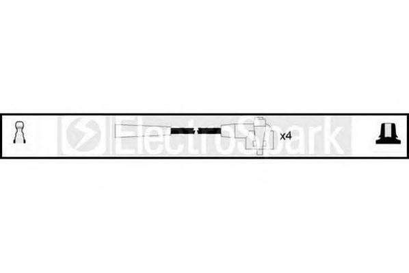 Ккомплект проводов зажигания OEK223 STANDARD