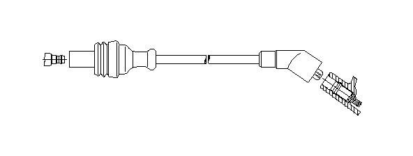 Провод зажигания 60650 BREMI