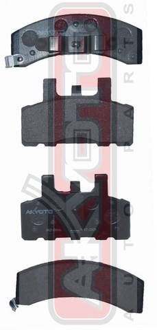 Колодки тормозные дисковые AKD-0844 AKYOTO