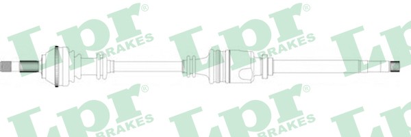 Приводной вал DS20096 LPR