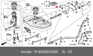 Хомут 91404SDC000 HONDA