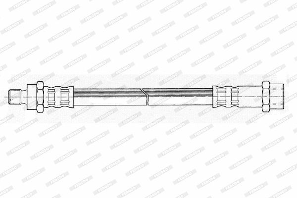 Тормозной шланг FHY2155 FERODO