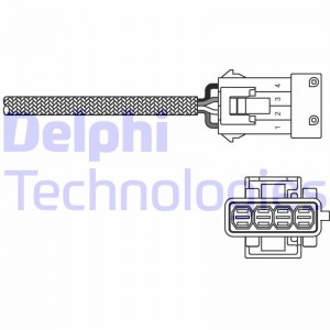 Лямбда-зонд ES10797-12B1 DELPHI