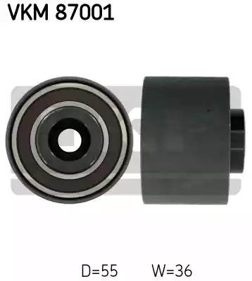Паразитный / Ведущий ролик, зубчатый ремень VKM87001 SKF