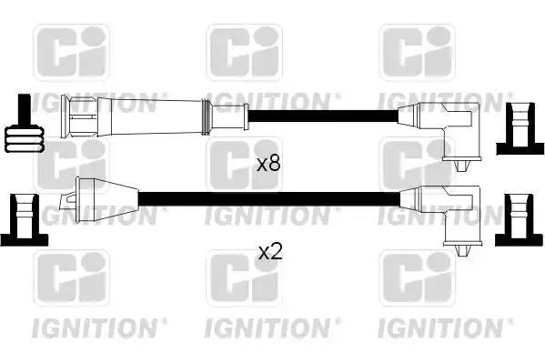 Ккомплект проводов зажигания XC1033 QUINTON HAZELL