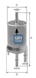 Воздушный фильтр 30.879.01 UFI