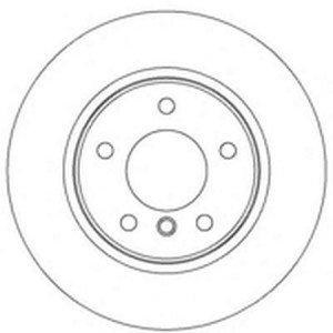 Тормозной диск 562310B BENDIX JURID