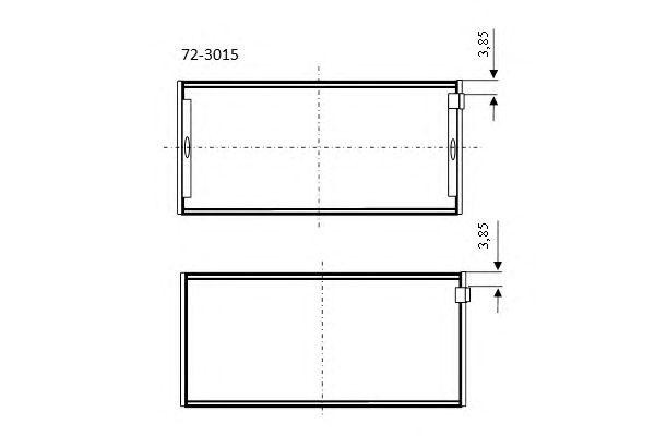 Подшипник 72-3015 GLYCO