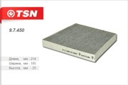 Фильтр салона 97450 TSN