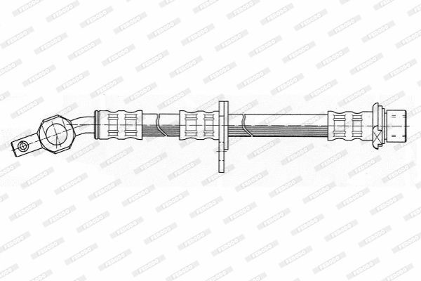 Тормозной шланг FHY2211 FERODO