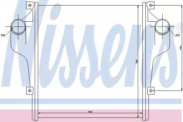 Интеркулер 96942 NISSENS