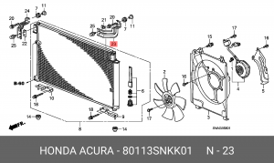 Деталь 80113SNKK01 HONDA