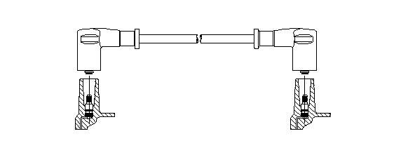 Провод зажигания 3A55/30 BREMI