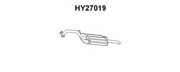 Глушитель выхлопных газов конечный HY27019 VENEPORTE