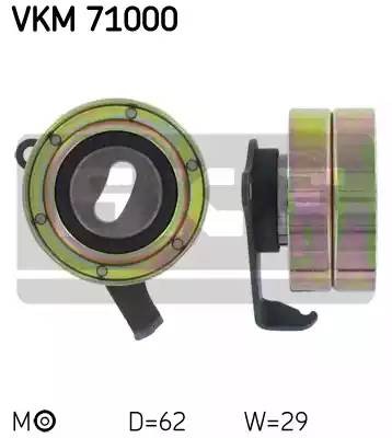 Натяжной ролик, ремень ГРМ VKM71000 SKF