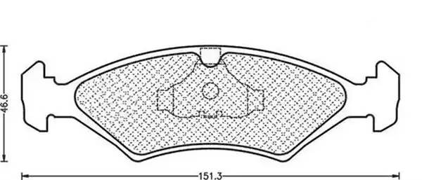 Комплект тормозных колодок, диско 430216171016 MAGNETI MARELLI