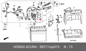 Деталь 38211RSP013 HONDA