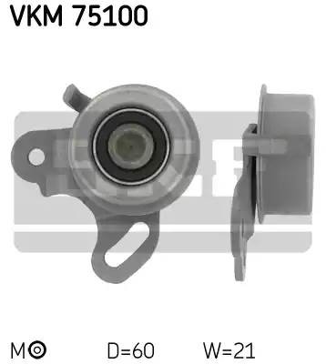 Натяжной ролик, ремень ГРМ VKM75100 SKF