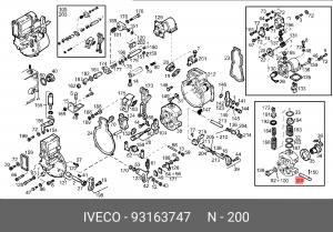 Болт 93163747 IVECO