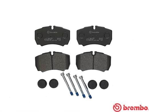 Комплект тормозных колодок, диско PA6023 BREMBO