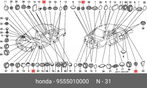 Деталь 9555010000 HONDA