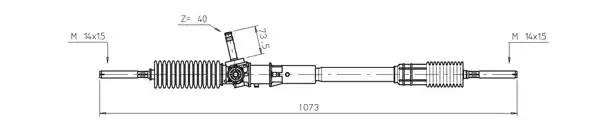 Рулевой механизм RE4034 GENERAL RICAMBI