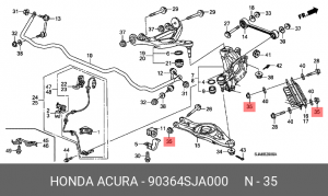 Деталь 90364SJA000 HONDA