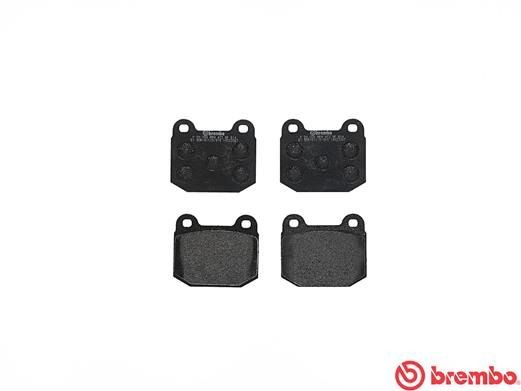 Комплект тормозных колодок, диско P59004 BREMBO