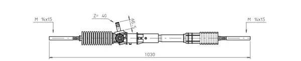 Рулевой механизм RE4019 GENERAL RICAMBI