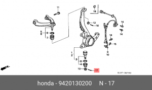 Шплинт 9420130200 HONDA