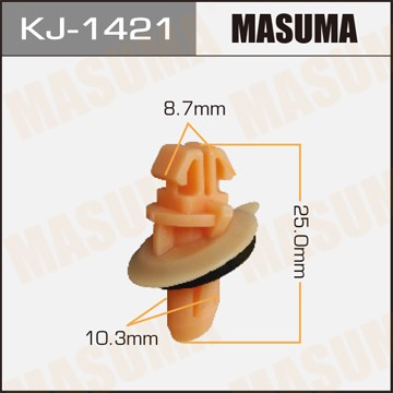 Клипса крепежная KJ1421 MASUMA