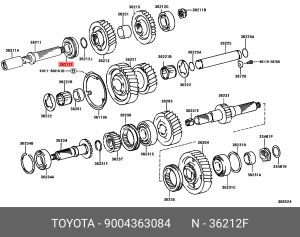 Деталь 90043-63084 DAIHATSU