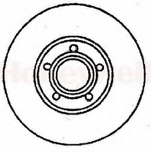 Тормозной диск 561751B BENDIX JURID