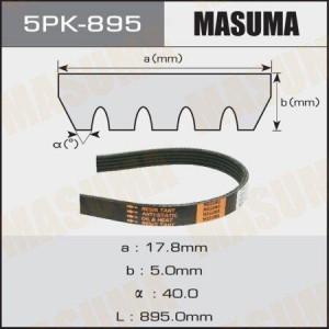 Ремень приводной 5PK-895 MASUMA