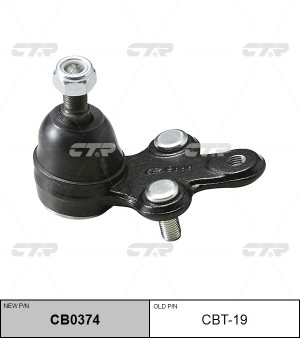 Опора шаровая подвески CBT-19 CTR